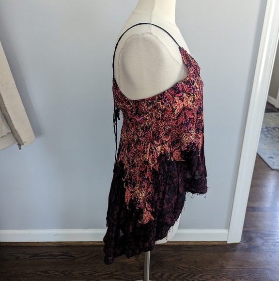 Women's Free People Intimately Way You Walk Top Purple Medium - Picture 5 of 7